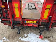 Kel-Berg 13,2 mtr maskin/ blokvogns trailer + udtræk - dobbelt ramper Udtrækkelig - 3