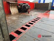 Kel-Berg 12,5 mtr maskin/ blokvogns trailer + udtræk - dobbelt ramper Udtrækkelig - 6