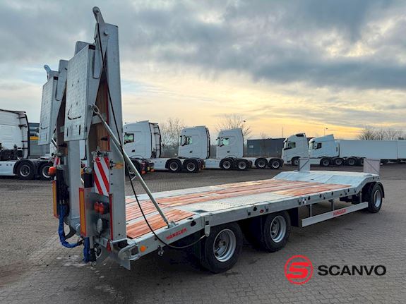 Hangler DTS-H 300 P 3 akslet med ramper Maskintransport - 1