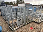 Diverse Gitterboks DSB model nedfældbar låge Gitterrammer / container bur - 9