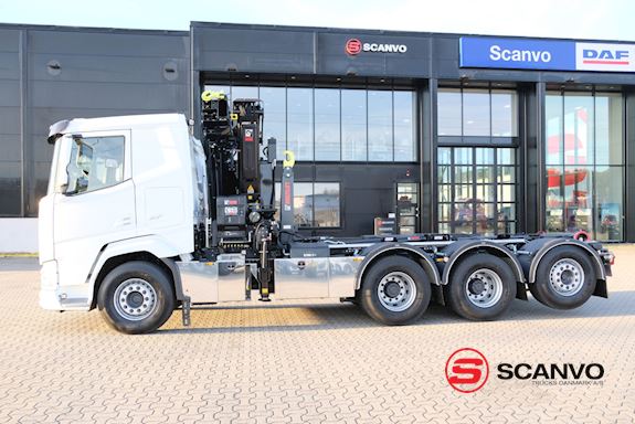 DAF XF 530 8x4*4 FAW - eX 302 Hipro EP-5 Hejs/kran - 1