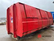DC-Container SL6027 - 6000mm - 27m3 Lukket affaldscontainer - 2