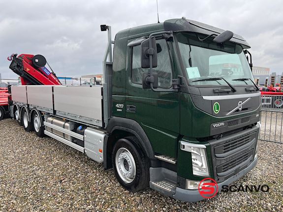 Volvo FM420 - HMF 3220K6 Kran/Fast lad - 1