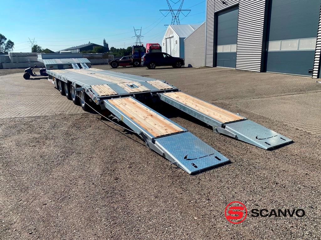 Hangler Hangler SVS 580 4 akslet Maskintrailer - Scanvo Trucks Danmark A/S