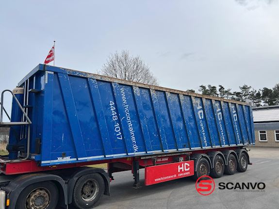 Kel-Berg 72 m3 stål kasse Tipper - 1