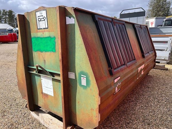 Micodan A/S SL4012 4000mm 2 x 2 låger, Lukket affaldscontainer