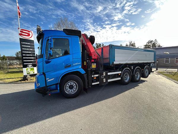 Volvo FMX 540 8x4 Tridemtag Palfiner PK34002, Tip/kran