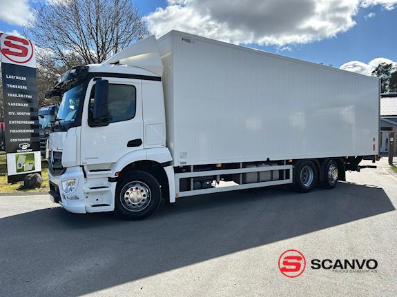 Mercedes-Benz Actros 2535 - 21 Euro paller Closed box - 1