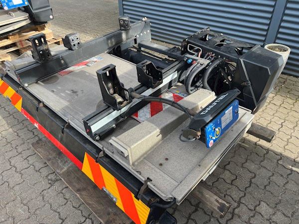 Dautel DS 2000VA folde/slæde 2000kg, Ladebordwand