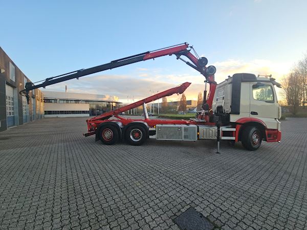 Mercedes-Benz Actros 2545 - HMF 1420K4, Hejs/kran