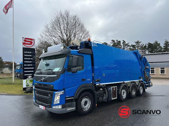 Volvo FM420 8x2*6 Trippel NTM 25m3 Refuse collection - 1