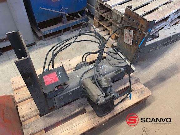 Træk travers med 50mm luftbetjent træk Reservedele - 1