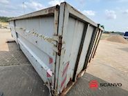 Scancon 6000 mm - 20m3 - Bagdøre + Rullepresenning Åben - 6