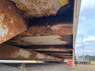 Scancon 6000 mm - 20m3 - Bagdøre + Rullepresenning Åben - 10