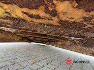 Scancon 6000 mm - 20m3 - Bagdøre + Rullepresenning Åben - 9