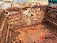 Scancon 6000 mm - 20m3 - Bagdøre + Rullepresenning Åben - 16