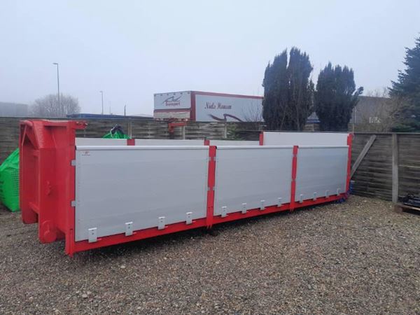 Scancon 5800 mm alu lad + aut. bagsmæk SAL5813, open