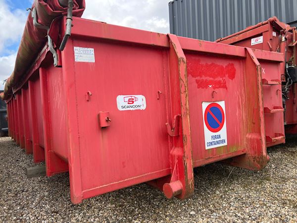 DC-Container S6516 væsketæt 16m3 - Rullepresenning