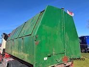 Lasto SL4919 4900 mm 2 x 3 låger Lukket affaldscontainer - 3