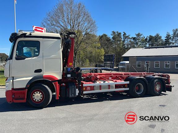 Mercedes-Benz Actros 2545 - HMF 1420K4 Hejs/kran - 1