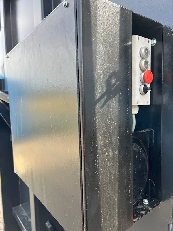 Scancon SHL6032 container m/ aut. Hydraulisk låg 220v og manuel pumpe, Hydraulic lid