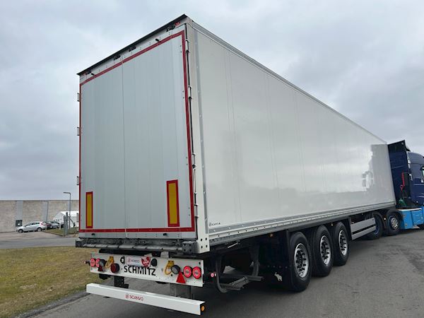 Schmitz 13,6 mtr dobbeltstock + alubund, Boks Trailer