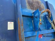 Scancon SL6125 6150 mm 2 x 3 sidelåger Lukket affaldscontainer - 13