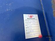 Scancon SL6125 6150 mm 2 x 3 sidelåger Lukket affaldscontainer - 7