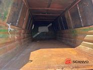 Scancon SL6125 6150 mm 2 x 3 sidelåger Lukket affaldscontainer - 14