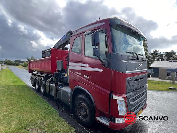 Volvo FH540 - HMF 42020K5 + jib Container system/crane - 1