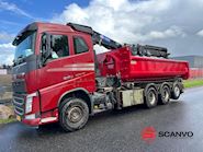Volvo FH540 - HMF 42020K5 + jib Container system/crane - 2