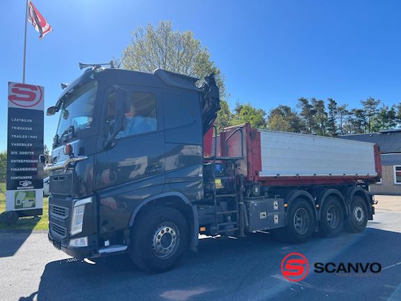 Volvo FH500 - HMF 2620K5 & pendel container Hejs/kran - 1
