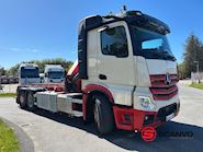 Mercedes-Benz Actros 2545 - HMF 1420K4 Container system/crane - 5