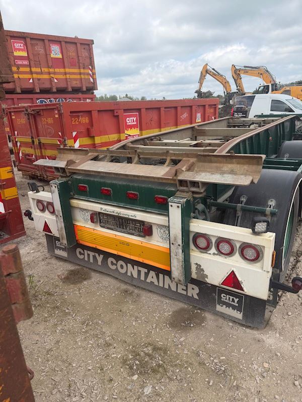 MTDK 6 - 6,5 mtr containere uden tip, Overførsels