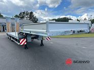 Hangler SDS-H 510-T 3-aks maskintrailer - dobbelt ramper Low loader - 3