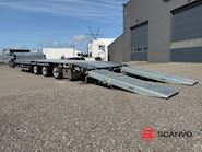 Hangler 13,4 mtr Agro Line maskintrailer med hjulbrønde Autotransport - 3