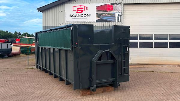 Scancon S6031 - 6000 mm med 2 delt netlåg, Åben