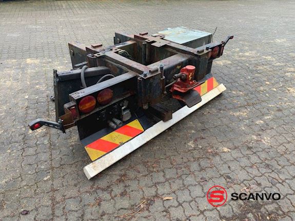 HMF 20,5 T/M kran konsol med træktravers Tilbehør - 1