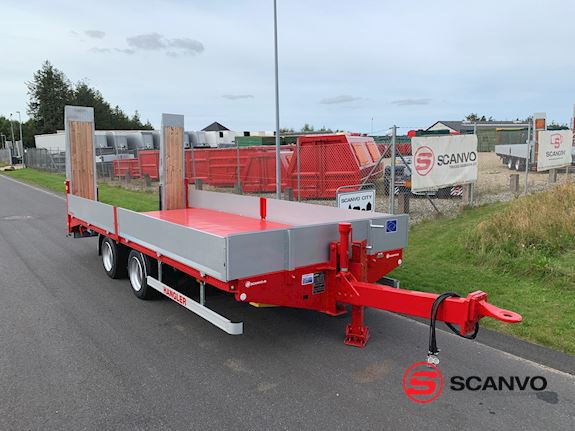 Hangler TPS-H 140 2 akslet kærre med ramper Maskintransport - 1