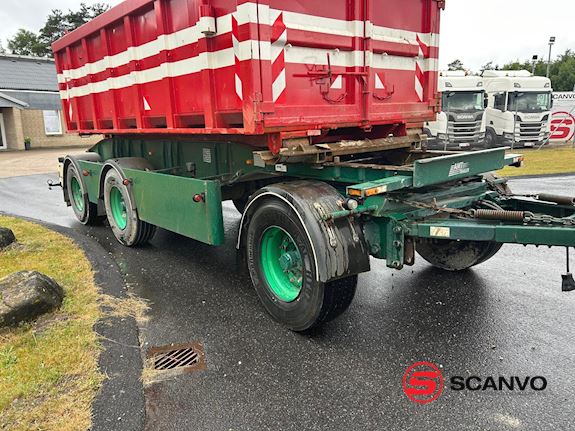 MTDK 6,0 - 7,0 mtr containere uden tip Behältertransportanhänger - 1