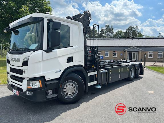 Scania P 420 B 6x2*4 NB - Hiab X-Hipro 192 E4 Hejs/kran - 1