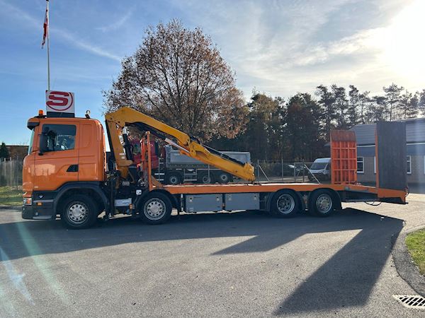 Scania G410 LB 8X2*6 HLB - Hiab X- Hiduo 188E3 kran, Kran/Fast lad
