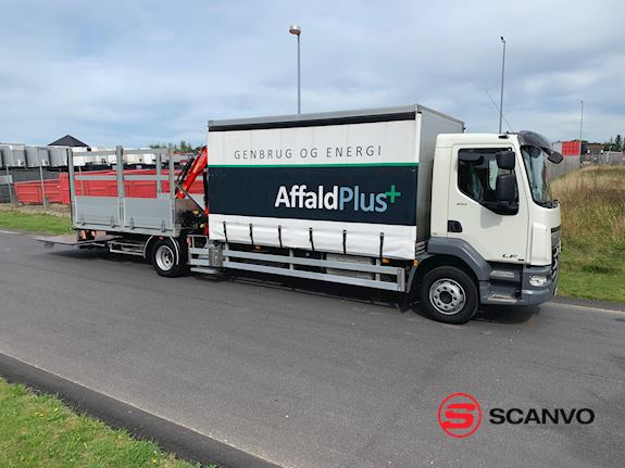 DAF LF210 4x2 FA Kran/Fast lad - 1