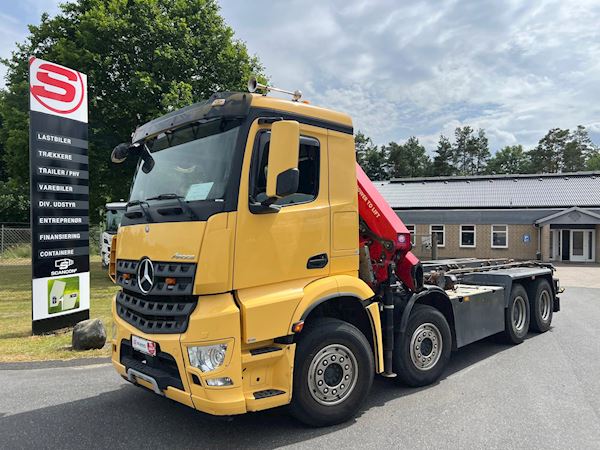 Mercedes-Benz Arocs 3248 (L8x4/4) - HMF 2820K6 Aftagelig kran, Hejs/kran