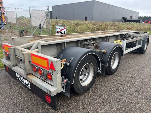 HFR PO 24 ton 6 -6,5 mtr. container, Behältertransportanhänger