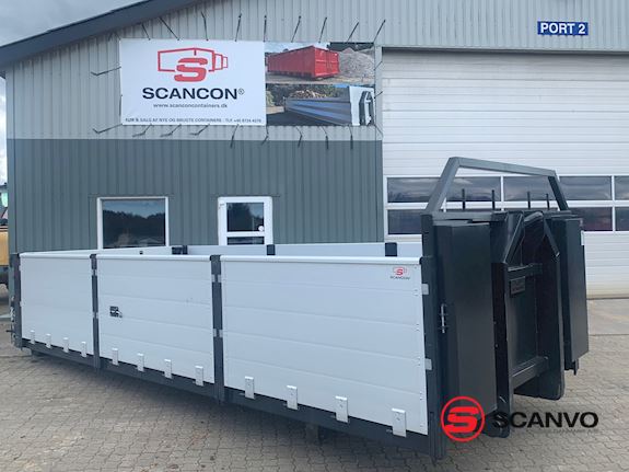 Scancon SAL6014 6000 mm alu lad + aut. bagsmæk Åben - 1