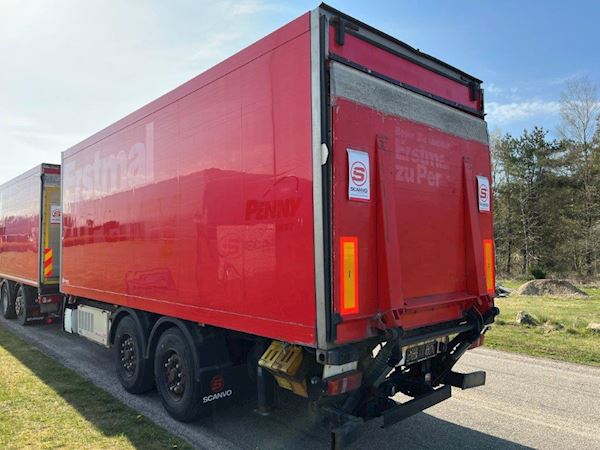 Krone ZZ/R 18 ton køle kasse - lift, Køle