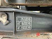 2 akslet Wirehejs + HMF 2620K5 Abroller/Kran - 2